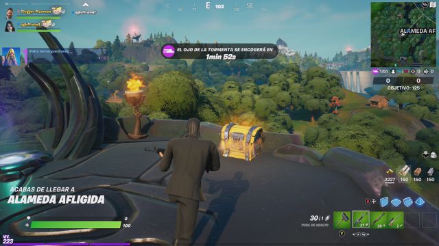 fortnite capitulo 2 temporada 7 desafios misiones semana 10 desafio mision visita torres guardianas