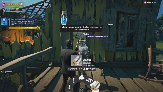 fornite capitulo 2 temporada 7 free guy ryan reynolds colaboracion desafios misiones desafio mision habla con cualquier pnj