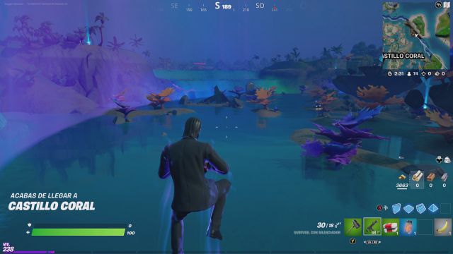 fortnite capitulo 2 temporada 7 nave nodriza castillo coral abduccion destruccion