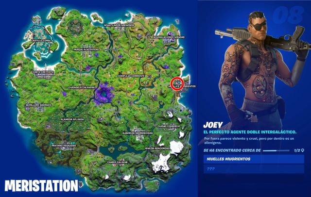 fortnite capitulo 2 temporada 7 desafios misiones semana 11 desafio mision habla con joey