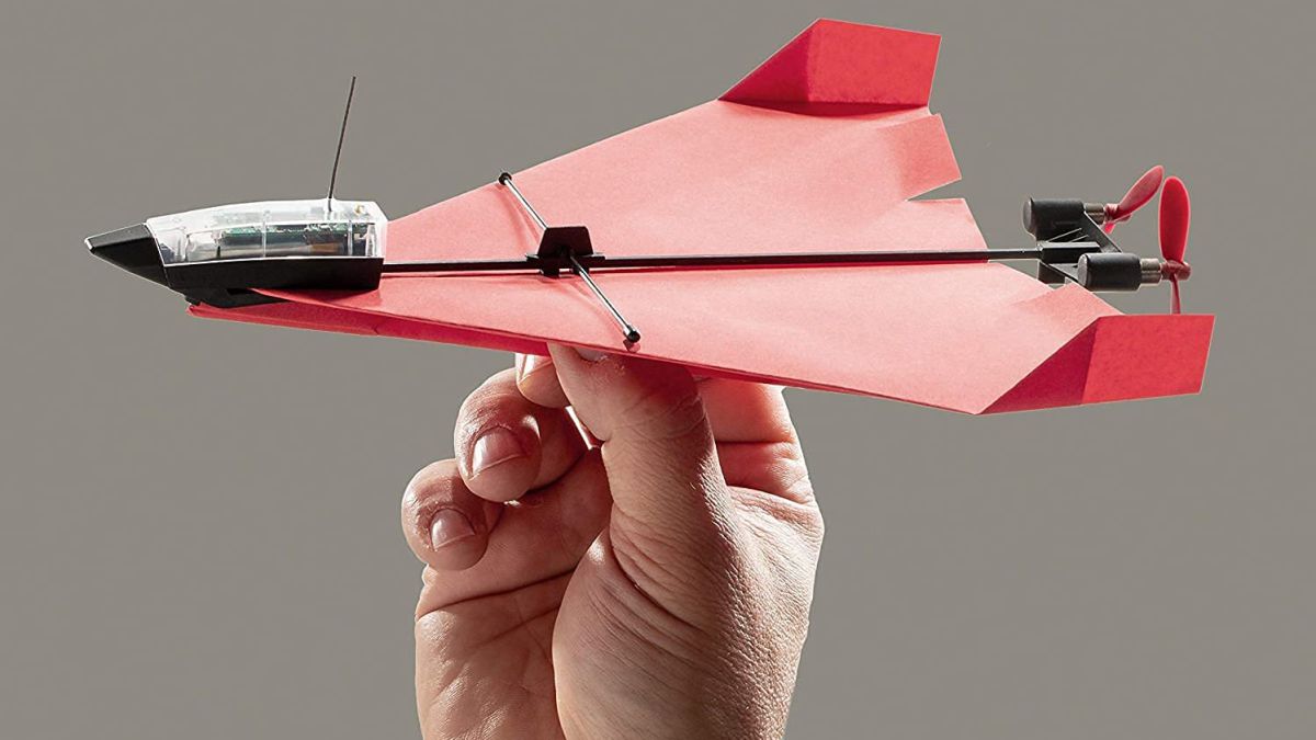 Inflar segmento Auroch PowerUp 4.0, un avión de papel real que pilotas con el móvil - AS.com