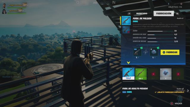 fortnite capitulo 2 temporada 7 desafios misiones semana 12 desafio mision fabrica un arma con cubos de nanomaquinas alienigenas