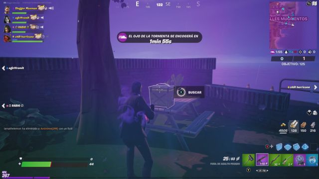fortnite capitulo 2 temporada 7 desafios misiones semana 12 desafio mision registra cajas de municion en muelles mugrientos
