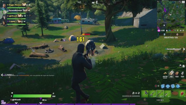 fortnite capitulo 2 temporada 7 desafios misiones semana 12 desafio mision caza animales salvajes