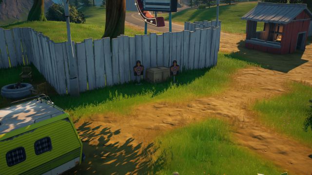 fortnite capitulo 2 temporada 7 desafios misiones semana 12 desafio mision destruye dianas con armas de la oi