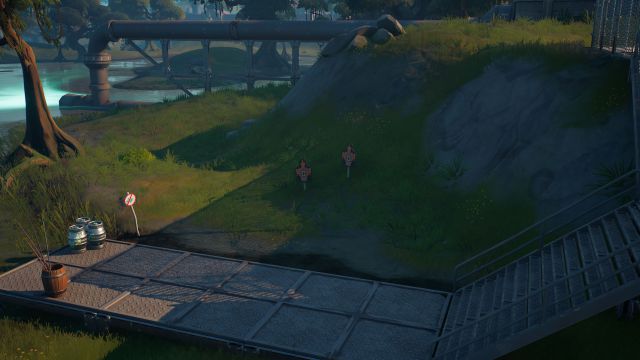 fortnite capitulo 2 temporada 7 desafios misiones semana 12 desafio mision destruye dianas con armas de la oi