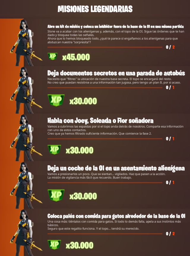 fortnite capitulo 2 temporada 7 desafios misiones filtradas semana 13