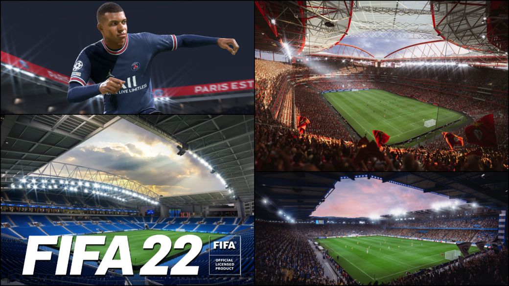 FIFA 22 montre ses 100 stades sous licence ;  liste complète de tous les champs