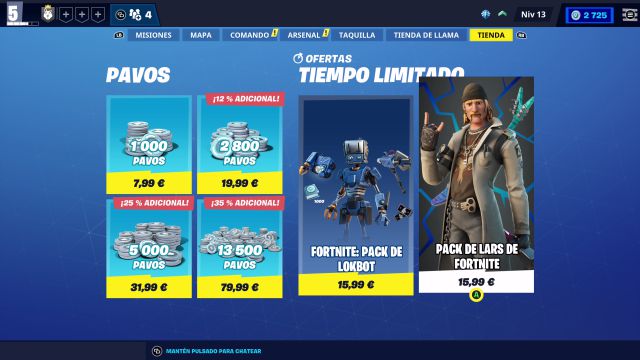 fortnite capitulo 2 temporada 7 pack skin lars salvar el mundo como conseguirlo