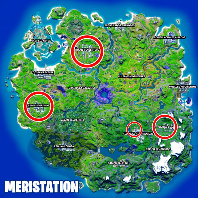 fortnite capitulo 2 temporada 8 misiones tarjeta perforada salchicho
