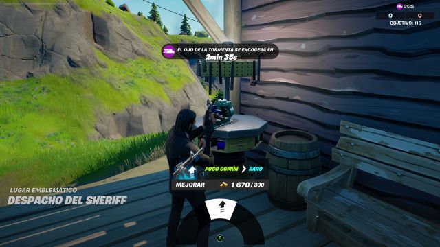 fortnite capitulo 2 temporada 8 bancos de mejoras como mejorar armas ubicaciones