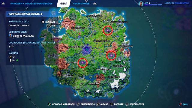 fortnite capitulo 2 temporada 8 misiones tarjeta perforada jonesy oscuro