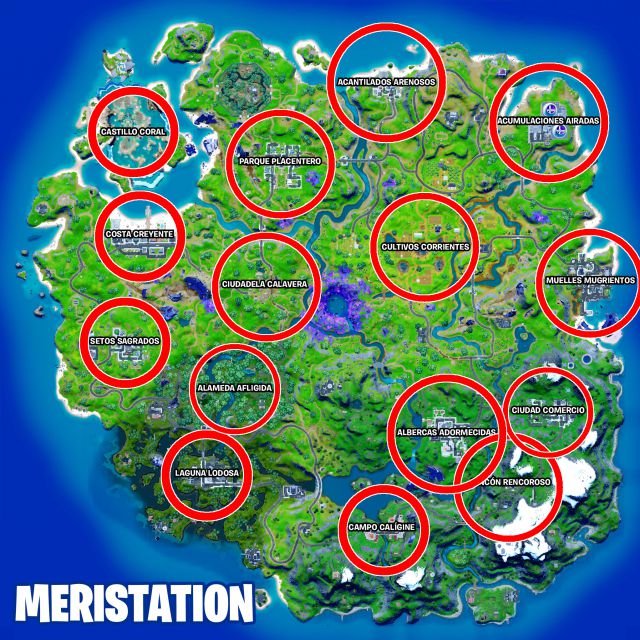 fortnite capitulo 2 temporada 8 misiones tarjeta perforada atunado
