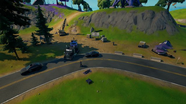 fortnite capitulo 2 temporada 8 puestos de avanzada de la oi convoy de la oi guardias oi doctora slone