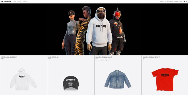 fortnite capitulo 2 temporada 8 evento filtrado balenciaga ropa