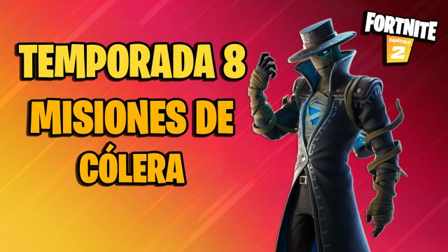 fortnite capitulo 2 temporada 8 misiones tarjeta perforada colera