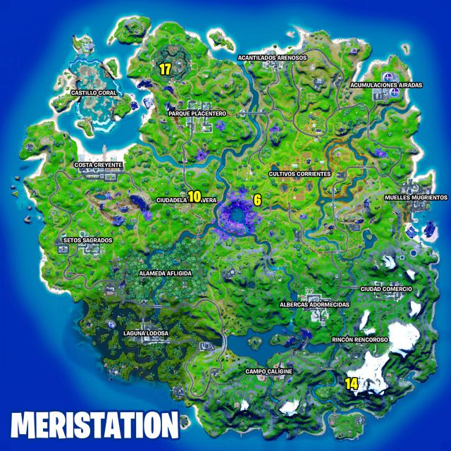 fortnite capitulo 2 temporada 8 misiones tarjeta perforada colera