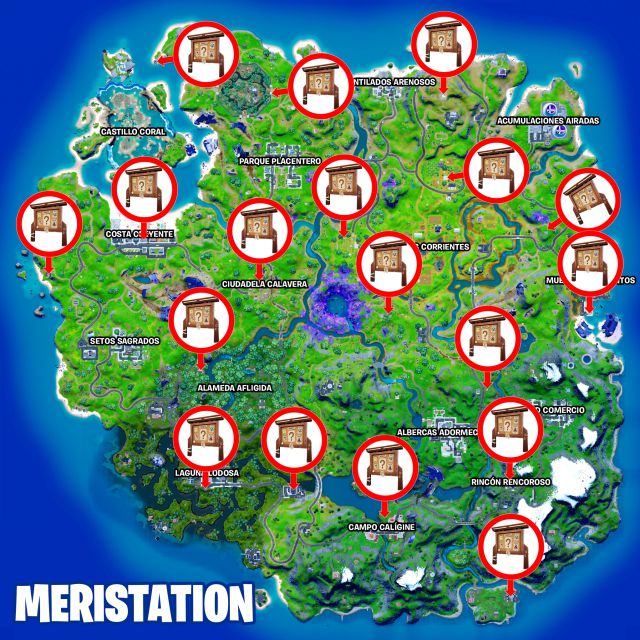 fortnite capitulo 2 temporada 8 misiones tarjeta perforada colera