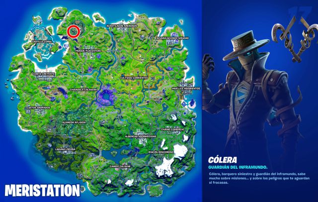 fortnite capitulo 2 temporada 8 misiones tarjeta perforada colera