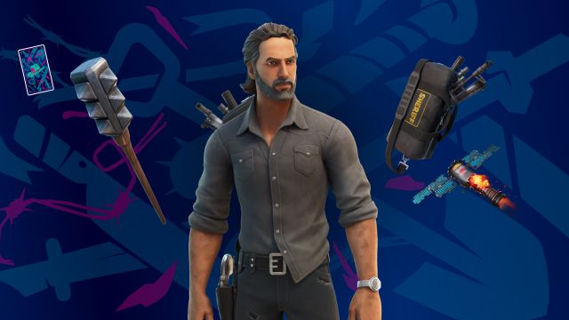 fortnite capitulo 2 temporada 8 skin rick grimes the walking dead precio contenidos