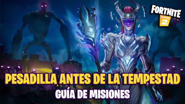 fortnite capitulo 2 temporada 8 halloween 2021 pesadilla antes de la tempestad la ira de la reina del cubo misiones