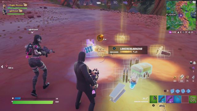 fortnite capitulo 2 temporada 8 halloween 2021 pesadilla antes de la tempestad la ira de la reina del cubo misiones mision elimina a un oponente con un lanzacalabazas
