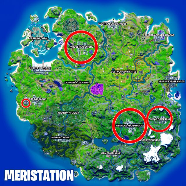 fortnite capitulo 2 temporada 8 fortnitemares 2021 pesadilla antes de la tempestad la ira de la reina del cubo caramelos donde estan donde encontrarlos que hacen