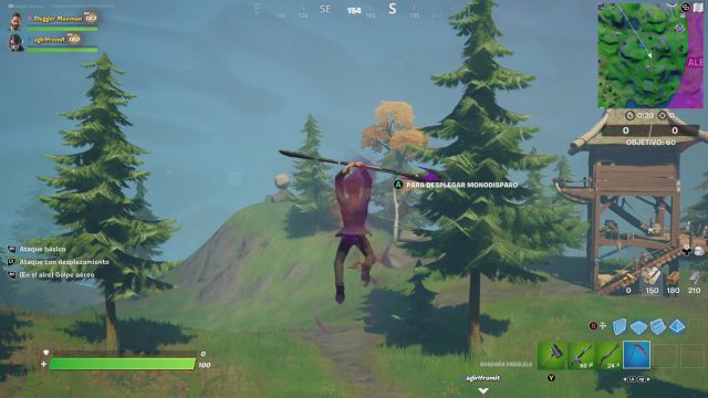 fortnite capitulo 2 temporada 8 arma guadaña paralela donde esta para que sirve que hace