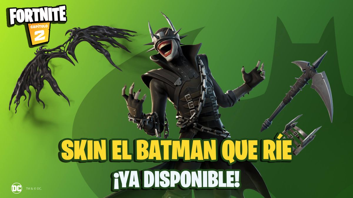 Fortnite: skin El Batman que Ríe ya disponible; precio y contenidos -  MeriStation