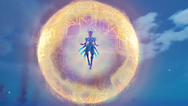 fortnite capitulo 2 temporada 8 piramide la convergencia evento final reina del cubo