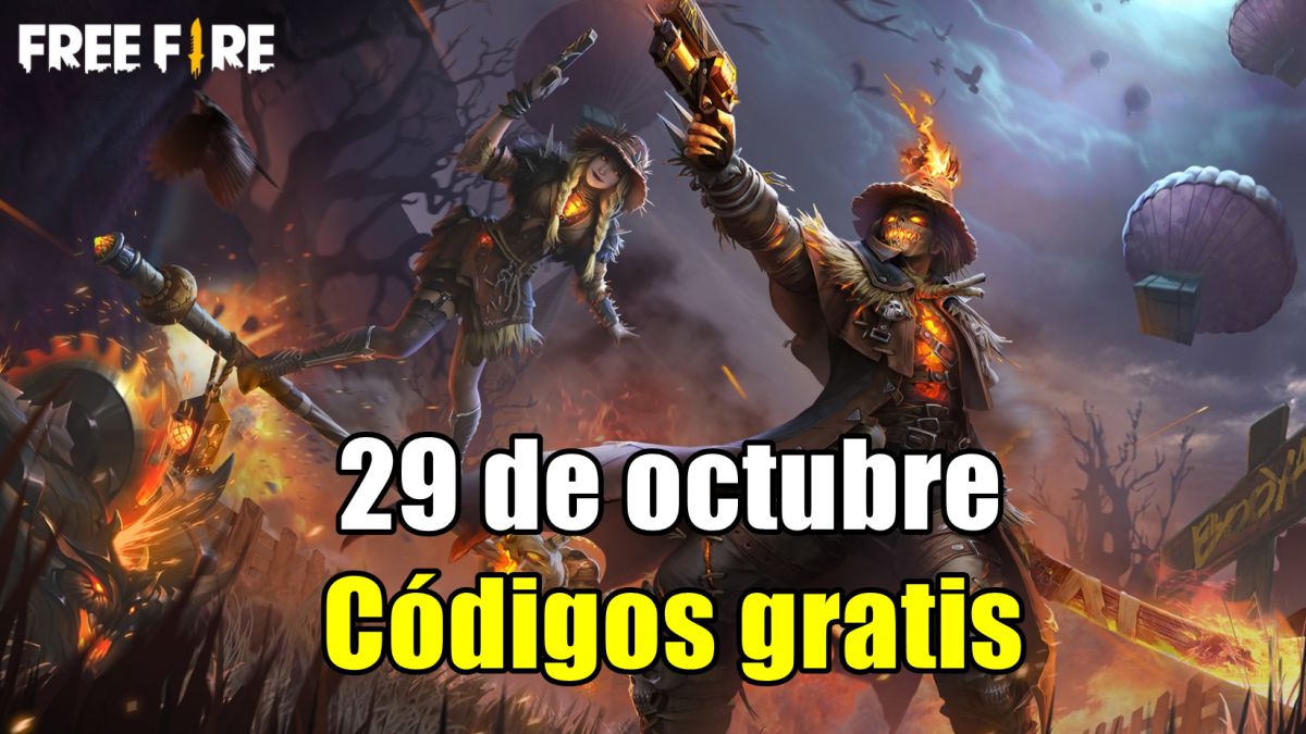 Códigos Free Fire de hoy 29 de octubre de 2021; todas las recompensas gratis - MeriStation