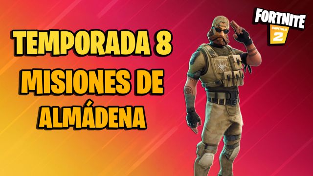 fortnite capitulo 2 temporada 8 misiones tarjeta perforada almadena