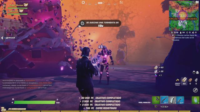 fortnite capitulo 2 temporada 8 misiones tarjeta perforada almadena