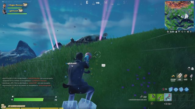 fortnite capitulo 2 temporada 8 lanzaventosas helado nuevo objeto exotico