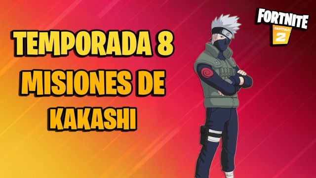 fortnite capitulo 2 temporada 8 misiones tarjeta perforada kakashi