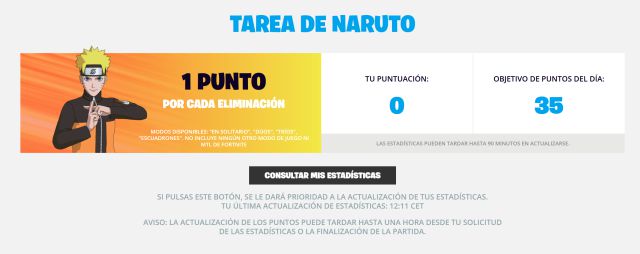 fortnite capitulo 2 temporada 8 naruto desafios misiones el nindo premios recompensas gratis