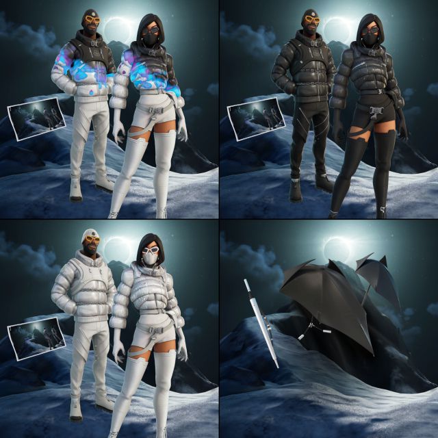 fortnite capitulo 2 temporada 8 moncler colaboracion skins objetos