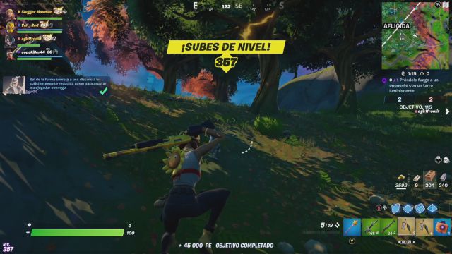 fortnite capitulo 2 temporada 8 semana salvaje 1 ataca desde las sombras desafios misiones desafio mision sal de la forma sombra a una distancia lo suficientemente reducida como para asustar a un jugador enemigo