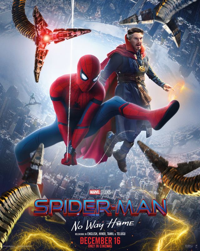 Spider-Man No Way Home celebra la venta de entradas con nuevos pósteres y  un clip inédito - MeriStation