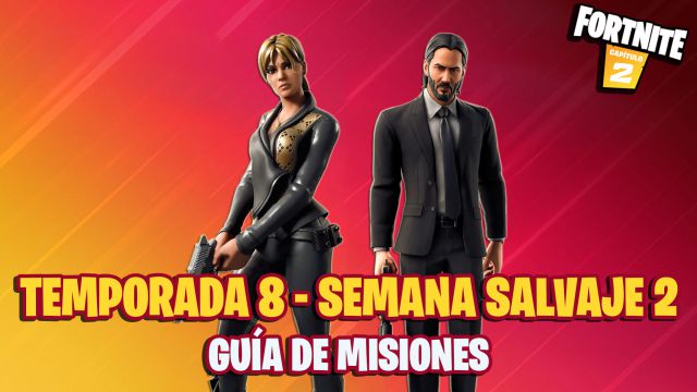 fortnite capitulo 2 temporada 8 semana salvaje 2 rincon de oportunidades desafios misiones