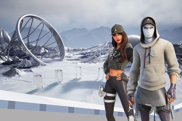 fortnite capitulo 2 temporada 8 jordan colaboracion skins air jordan 11 cool grey