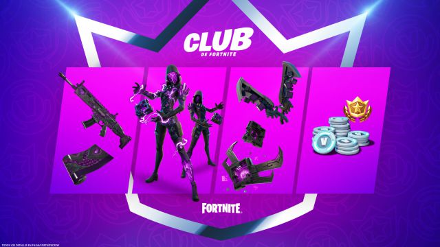 fortnite capitulo 2 temporada 8 skin asesina del cubo club de fortnite diciembre 2021