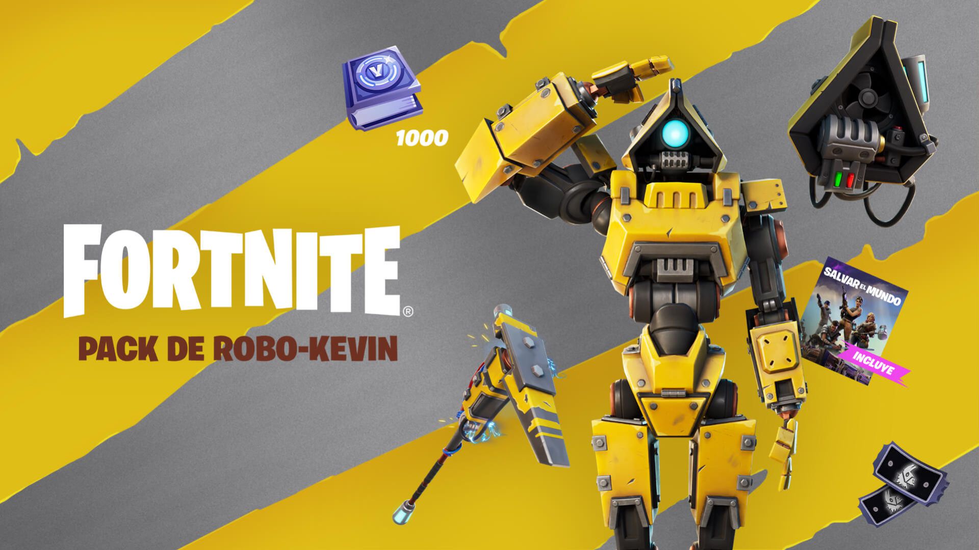 horizonte eso es todo Labe Fortnite: Pack de Robo-Kevin anunciado; todos los detalles - MeriStation