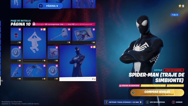 fortnite capitulo 3 temporada 1 pase de batalla skins objetos