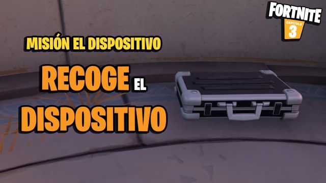 fortnite capitulo 3 temporada 1 desafios misiones el dispositivo desafio mision recoge el dispositivo