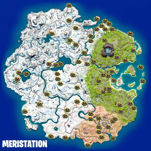 fortnite capitulo 3 temporada 1 fogatas hogueras ubicaciones mapa