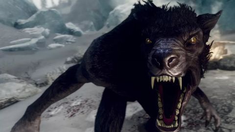 Skyrim: los hombres lobo iban a ser originalmente "personas con cabeza de perro"