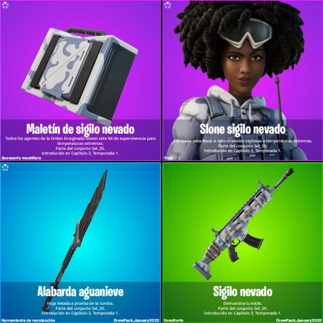 fortnite capitulo 3 temporada 1 club de fortnite enero 2022 doctora slone skin