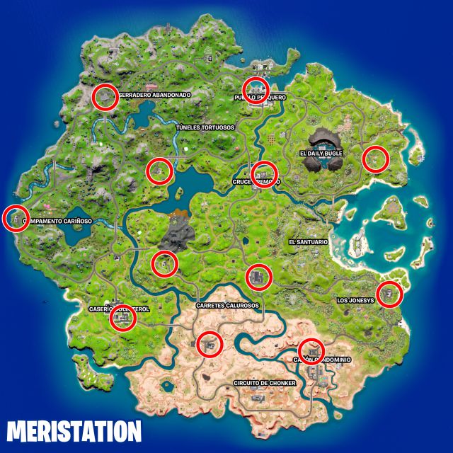fortnite capitulo 3 temporada 1 desafios misiones semana 4 desafio mision inflige daño a oponentes o a estructuras creadas por los jugadores haciendo explotar un bidon de gasolina