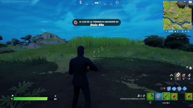 fortnite capitulo 3 temporada 1 desafios misiones semana 4 desafio mision escondete en la hierba alta durante 10 segundos